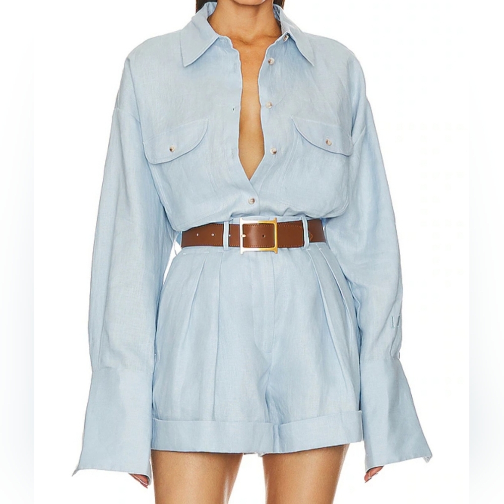 Light Blue Long Sleeve Shirt